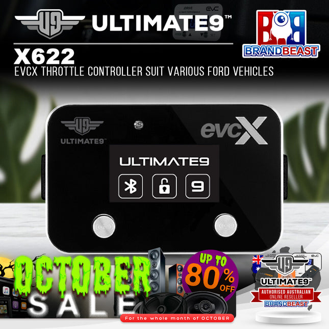 Ultimate9 X622 evcX Throttle Controller Suit Various Ford Vehicles