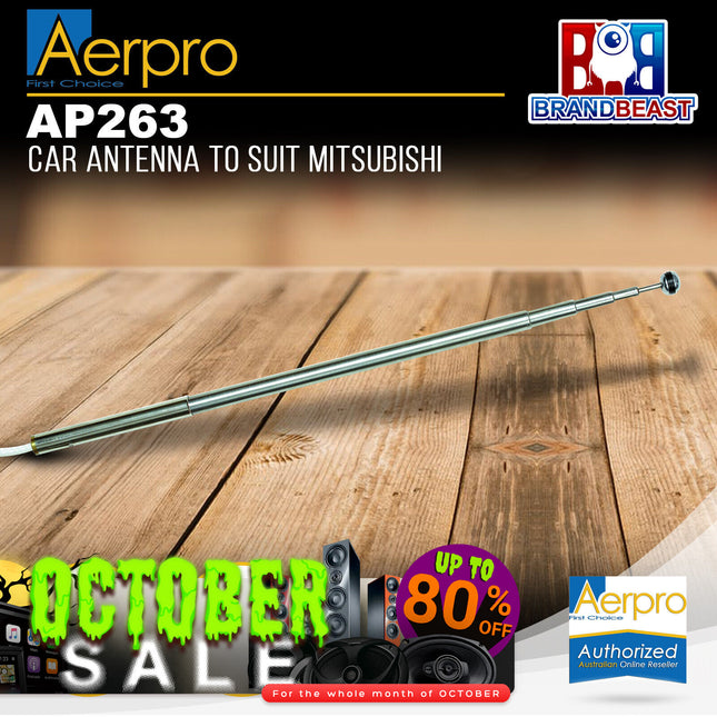 Aerpro AP263 Car Antenna to Suit Mitsubishi Verada 2000-2005