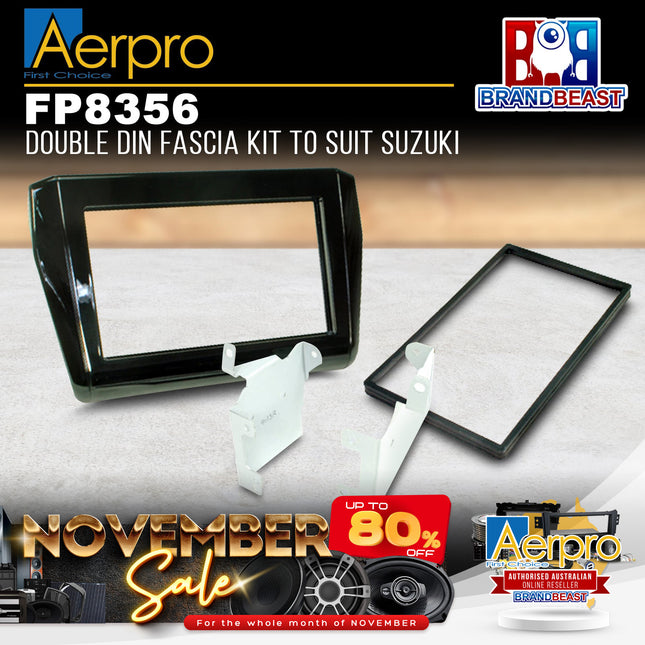 Aerpro FP8356 Double DIN Facia Kit to Suit Suzuki Swift