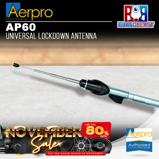 Aerpro AP60 Universal Lockdown Antenna