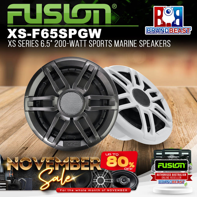 Fusion XS-F65SPGW XS Series 6.5" 200W Sports Marine Speakers