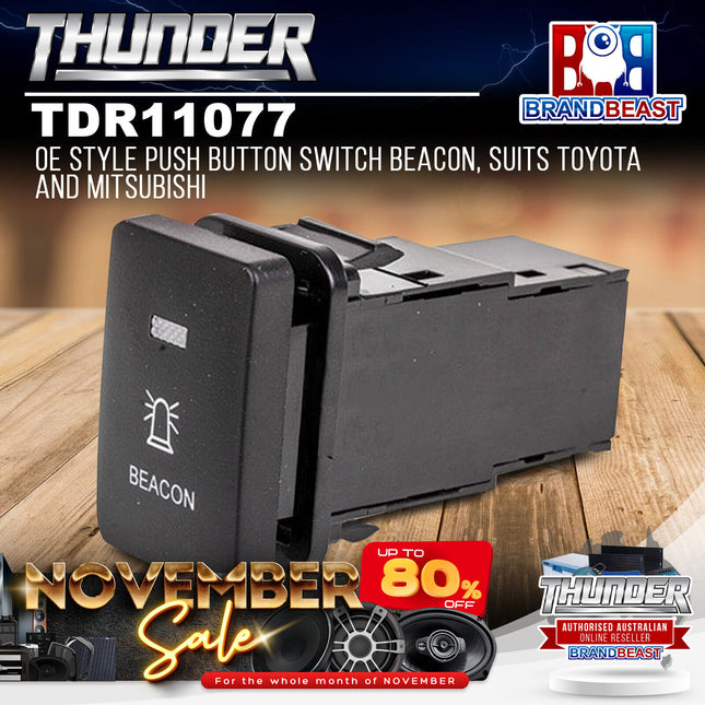 Thunder TDR11077 OE Style Push Button Switch Beacon