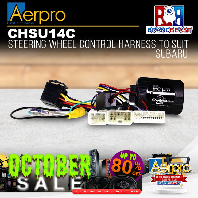 Aerpro CHSU14C Steering Wheel Control Interface For Subaru With Camera Retention