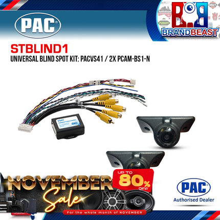 PAC STBLIND1 Universal Blind Spot Camera Kit