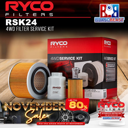Ryco RSK24 4WD Filter Service Kit