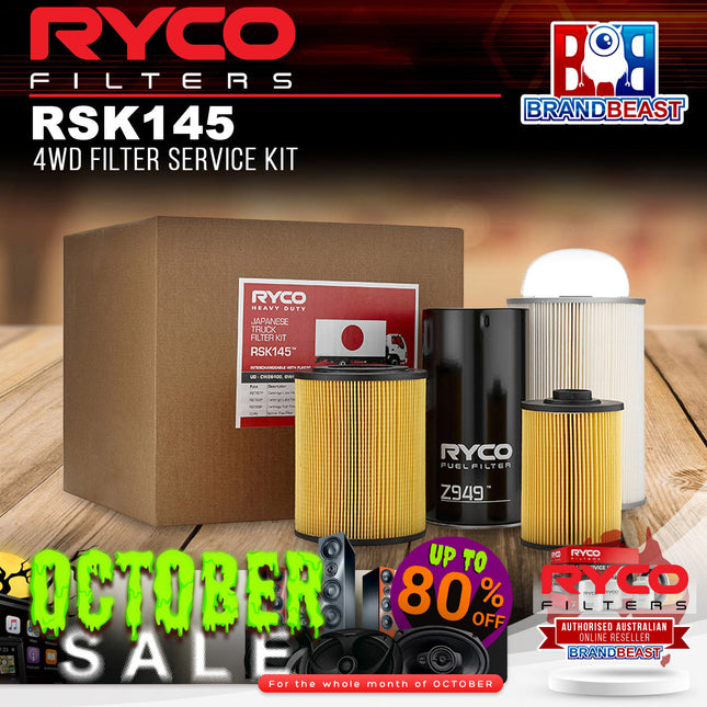 Ryco RSK145 4WD Filter Service Kit