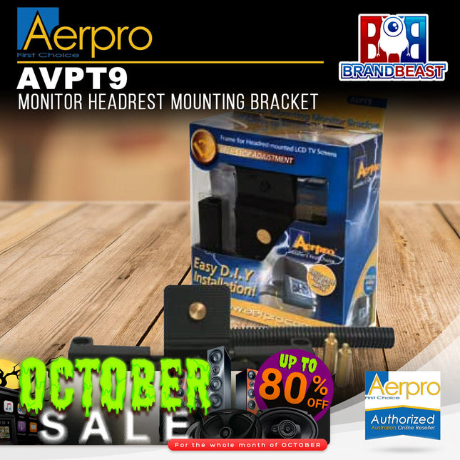 Aerpro AVPT9 Monitor Headrest Mounting Bracket
