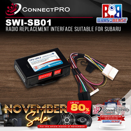 ConnectPRO SWI-SB01 Radio Replacement Interface Suitable For Subaru
