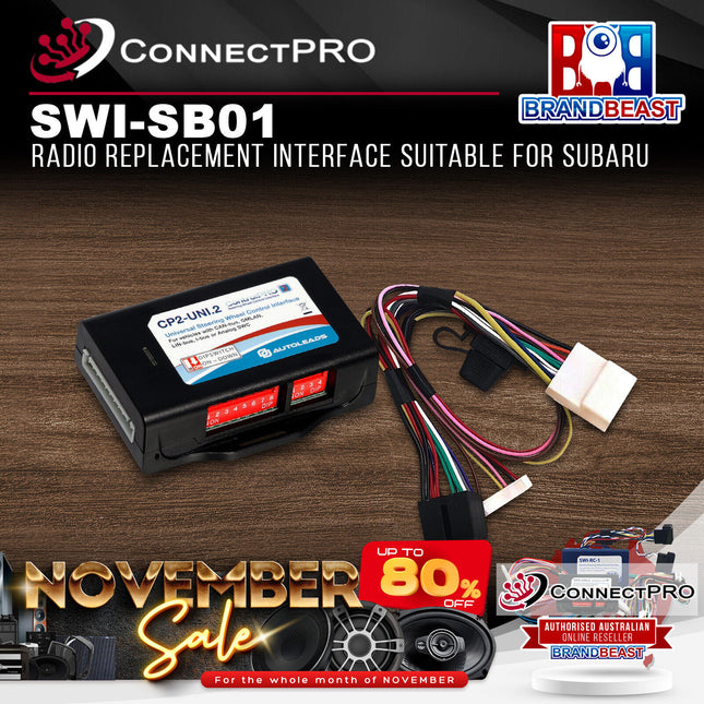 ConnectPRO SWI-SB01 Radio Replacement Interface Suitable For Subaru