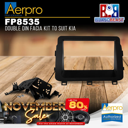 Aerpro FP8535 2DIN Matte Black Facia Kit Suit Kia Optima TF (Non-OEM Navigation)