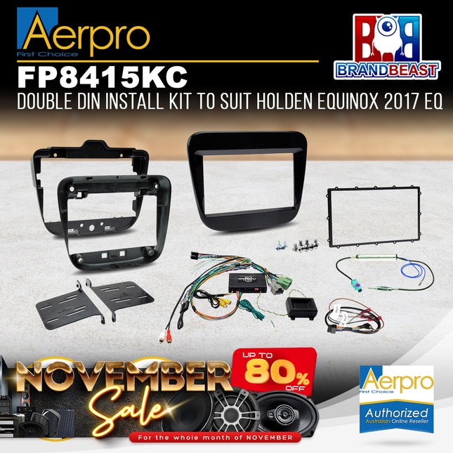 Aerpro FP8415KC Double Din Install Kit to Suit Holden Equinox 2017 EQ