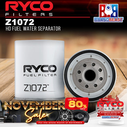 Ryco Z1072 Fuel Water Seperator
