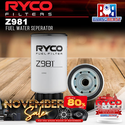 Ryco Z981 Fuel Water Seperator