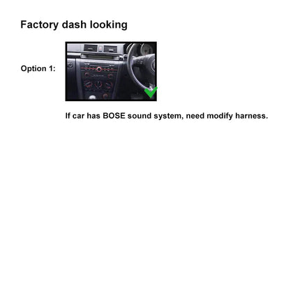 Nakamichi NA9MAZDA320042009 9" Wireless CarPlay Android Auto Mazda 3 2004-2009