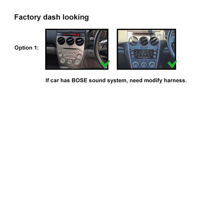 Nakamichi NA9MAZDA620022008 9" Wireless CarPlay Mazda 6 2002-2008