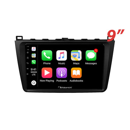 Nakamichi NA9MAZDA620082012 9" Wireless CarPlay Mazda 6 2008-2012