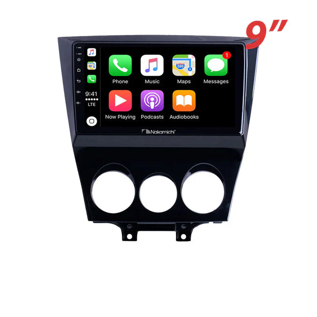 Nakamichi NA9MAZDARX820082010 9" Wireless CarPlay Mazda RX-8 2008-2010