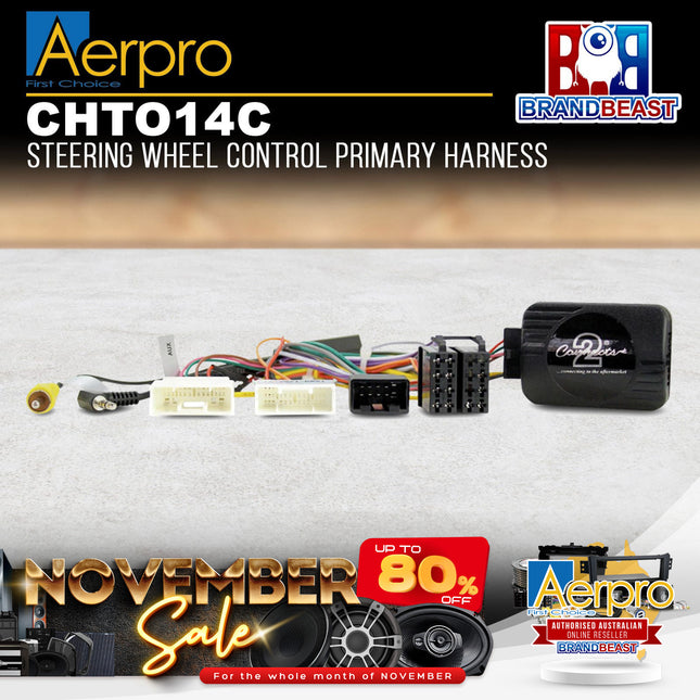 Aerpro CHTO14C Steering Wheel Control Primary Harness