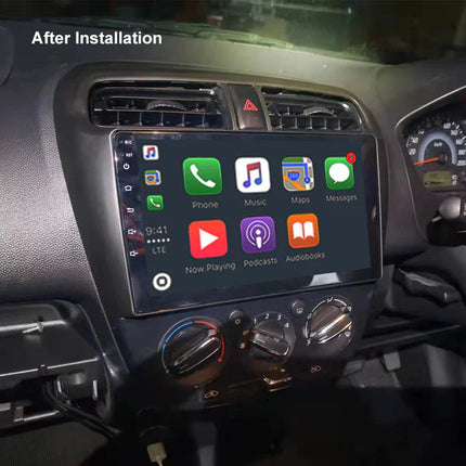 Nakamichi 9-Inch Android 13 Head Unit Wireless CarPlay Android Auto for Mitsubishi Mirage 2012+