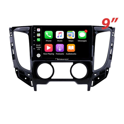 Nakamichi NA9MITSUBISHITRITONMANUAL20152023 9" Wireless CarPlay Mitsubishi Triton 2015-2023