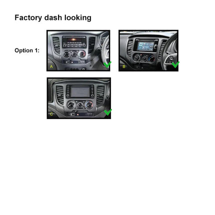 Nakamichi NA9MITSUBISHITRITONMANUAL20152023 9" Wireless CarPlay Mitsubishi Triton 2015-2023
