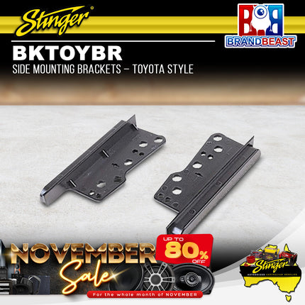 Stinger BKTOYBR Side Mounting Brackets For Toyota Style
