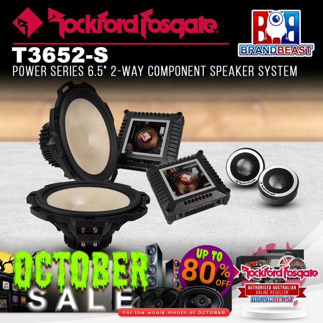 Rockford Fosgate T3652-S Power 6.5" T3 Component System