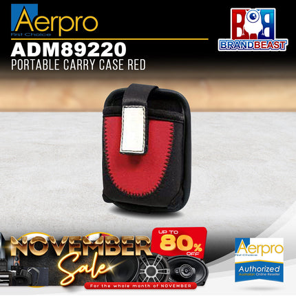 Aerpro ADM89220 Portable Carry Case - Red