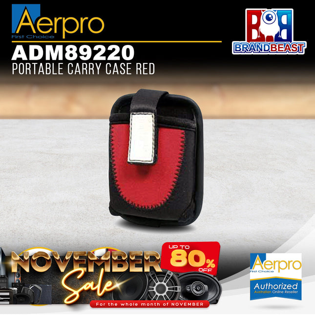 Aerpro ADM89220 Portable Carry Case - Red