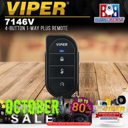 Viper 7146V 4-Button 1-Way Plus Remote