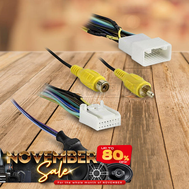 Axxess AXBUCH-T16V 16PIN Rev. Camera Retention/Add Camera Adaptor Suit Toyota