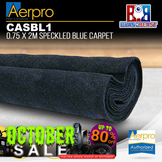 Aerpro CASBL1 .75 x 2M Speckled Blue Carpet