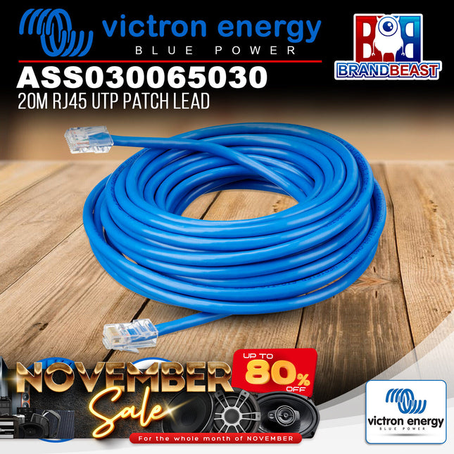 Victron Energy ASS030065030 20m RJ45 UTP Patch Lead