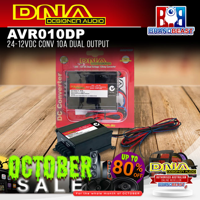DNA AVR010DP 10 AMP Dual Output 24-12V DC Converter