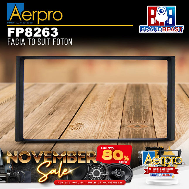 Aerpro Fp8263 Facia To Suit Foton