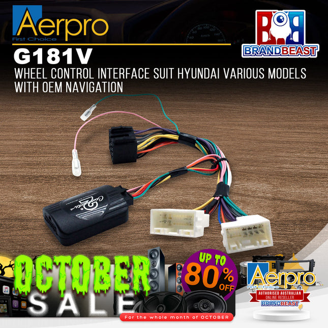 Aerpro CHHY8N Steering Wheel Control Interface Suit Hyundai Various Models