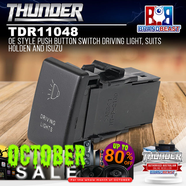 Thunder TDR11048 OE Style Push Button Switch Driving Light
