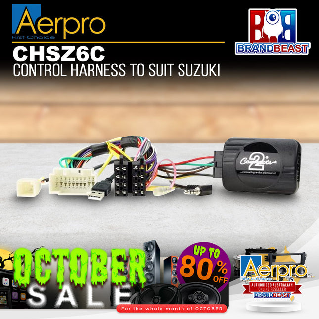 Aerpro CHSZ6C Steering Wheel Control Interface Suit Suzuki Various Models