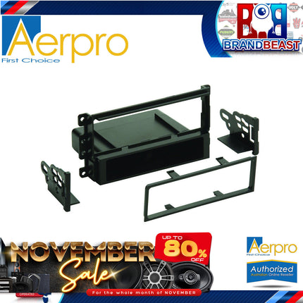 Aerpro FP997008 Facia Kit Suit Mitsubishi Outlander 2003-06 1-DIN with Pocket