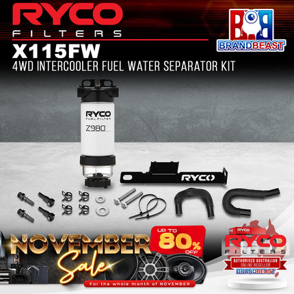 Ryco X115FW 4WD Fuel Water Separator Kit