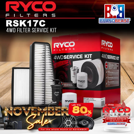 Ryco RSK17C 4WD Filter Service Kit
