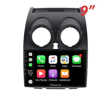 Nakamichi NA9NISSANDUALIS20072013 9" Wireless CarPlay Nissan Dualis 2007-2013