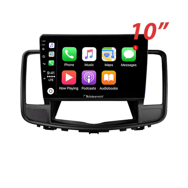 Nakamichi NAXNISSANMAXIMA20092013 10" Wireless CarPlay Head Unit Nissan Maxima 2009-2013