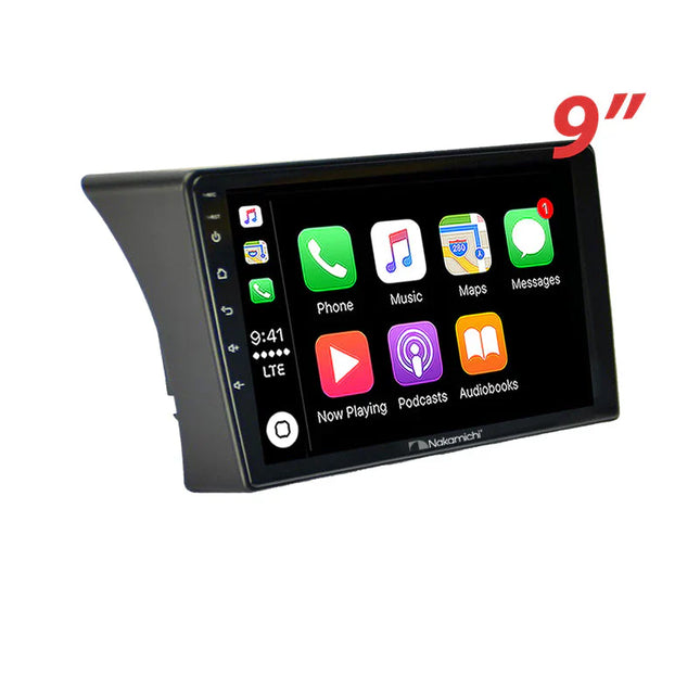 Nakamichi NA9NISSANNAVARARD4020072015 9" Wireless CarPlay Nissan Navara D40 RX ST
