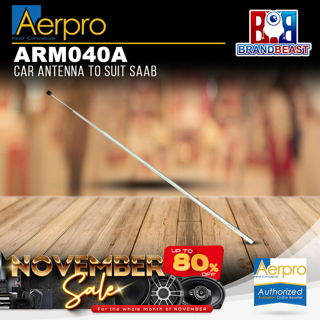 Aerpro ARM040A Car Antenna To Suit Saab