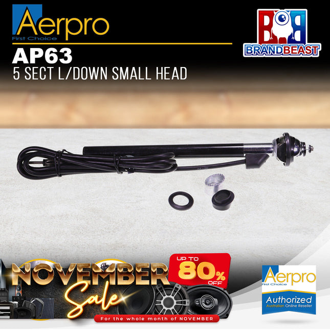 Aerpro AP63 5 Sect L/Down Small Head