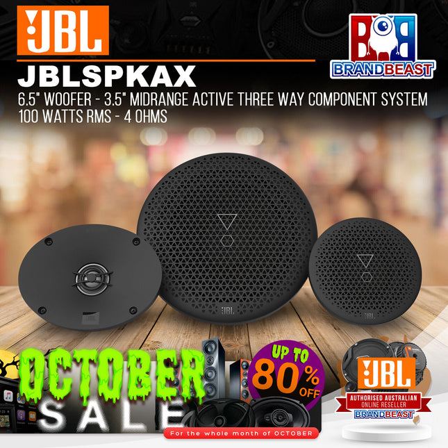 JBL Arena X 6.5" Woofer - 3.5" Midrange Active Three Way Component System