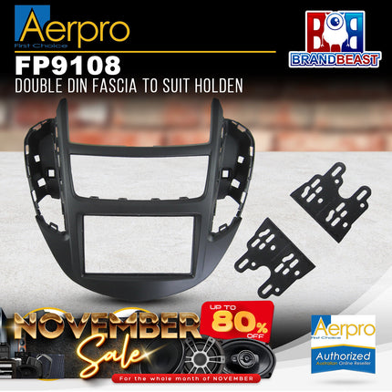 Aerpro FP9108 Double DIN Facia Kit to Suit Holden Trax TJ