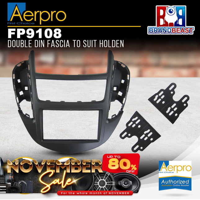 Aerpro FP9108 Double DIN Facia Kit to Suit Holden Trax TJ