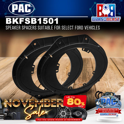 PAC BKFSB1501 Speaker Spacers Suitable For Select Ford Vehicles